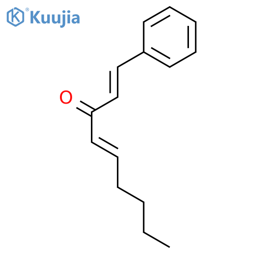 1,4-Nonadien-3-one, 1-phenyl-, (E,E)- structure