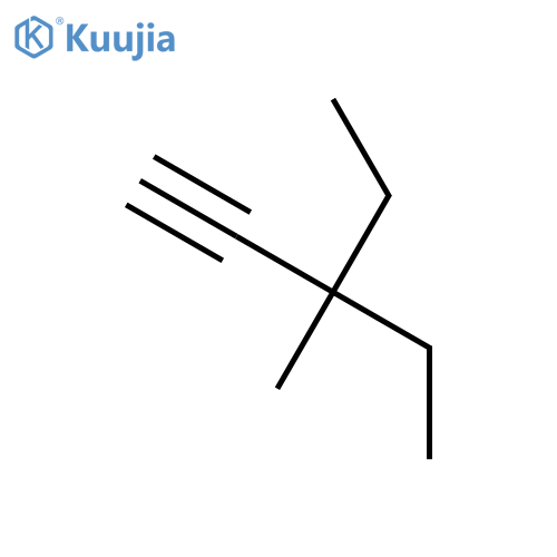 1-pentyne, 3-ethyl-3-methyl- structure