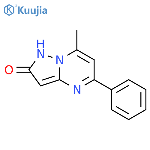 7-methyl-5-phenylpyrazolo1,5-apyrimidin-2-ol structure