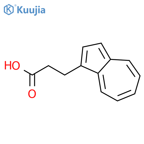 1-Azulenepropanoic acid structure
