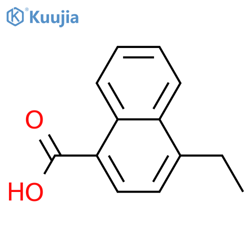 4-Ethyl-1-naphthoic acid structure