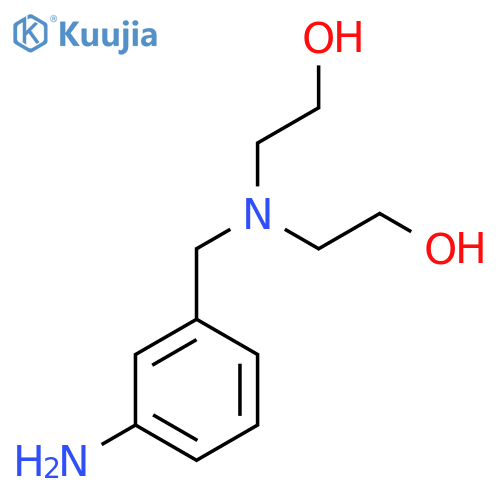 2-(3-Amino-benzyl)-(2-hydroxy-ethyl)-amino-ethanol structure