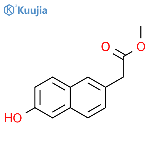 methyl 2-(6-hydroxynaphthalen-2-yl)acetate structure