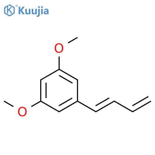 Benzene, 1-(1E)-1,3-butadien-1-yl-3,5-dimethoxy- structure