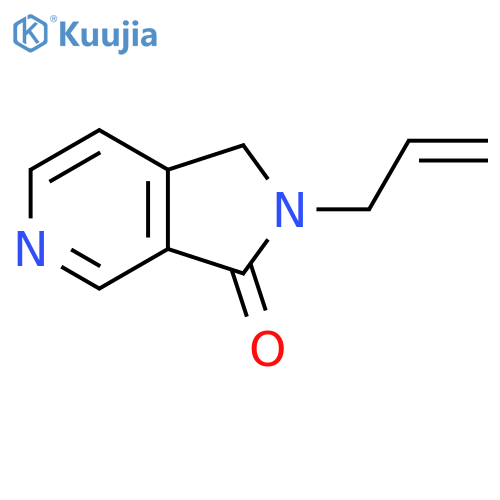 3H-Pyrrolo[3,4-c]pyridin-3-one, 1,2-dihydro-2-(2-propen-1-yl)- structure