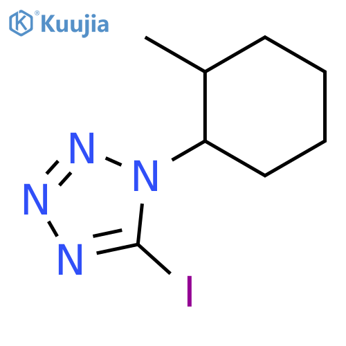 1H-Tetrazole, 5-iodo-1-(2-methylcyclohexyl)- structure