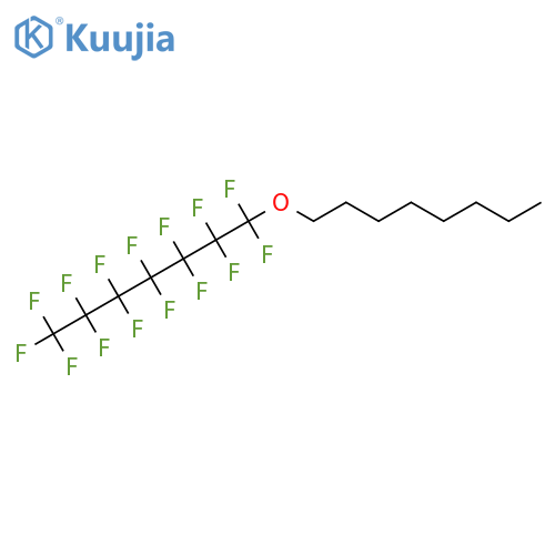 Octane, 1-[(pentadecafluoroheptyl)oxy]- structure