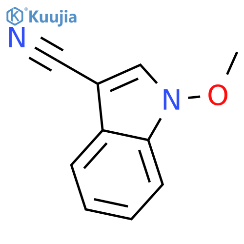 1-methoxy-1H-Indole-3-carbonitrile structure
