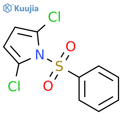 1H-Pyrrole, 2,5-dichloro-1-(phenylsulfonyl)- structure