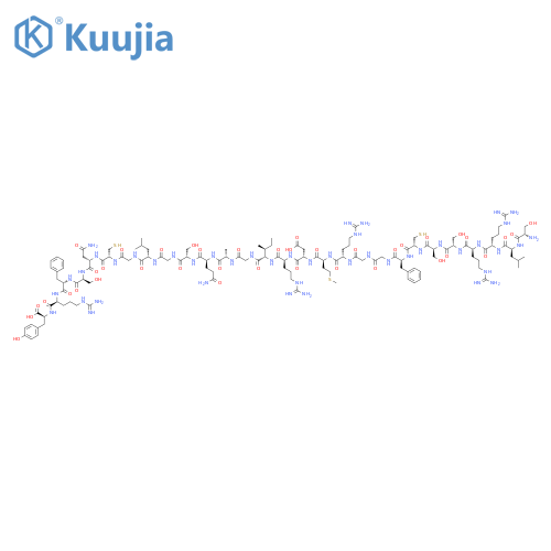 Atrial natriureticpeptide-28 (human reduced) (9CI) structure