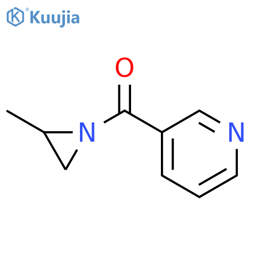 Methanone, (2-methyl-1-aziridinyl)-3-pyridinyl- structure