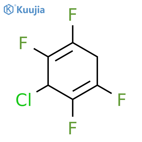 1,4-Cyclohexadiene, 3-chloro-1,2,4,5-tetrafluoro- structure