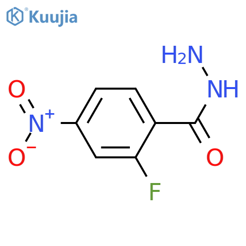 2-Fluoro-4-nitrobenzohydrazide structure