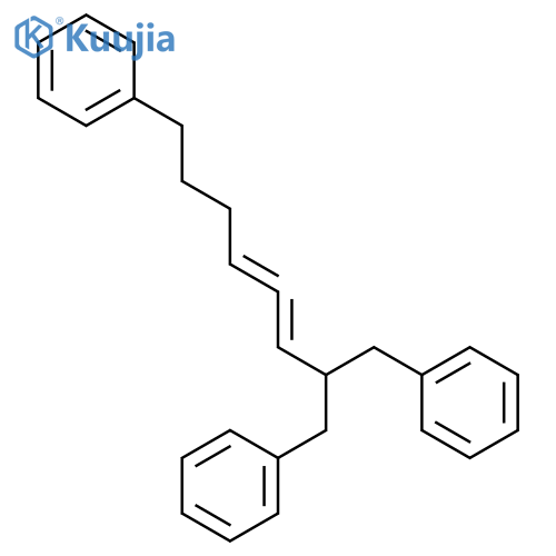 Benzene, 1,1'-[2-(6-phenyl-1,2-hexadien-1-yl)-1,3-propanediyl]bis- structure