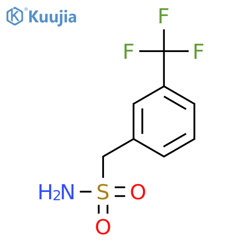 Benzenemethanesulfonamide, 3-(trifluoromethyl)- structure