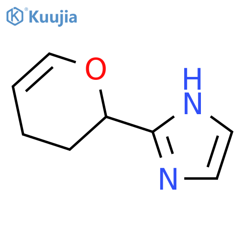1H-Imidazole, 2-(3,4-dihydro-2H-pyran-2-yl)- structure