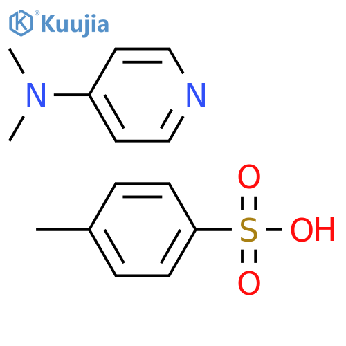 N,N-Dimethylpyridin-4-amine 4-methylbenzenesulfonate structure