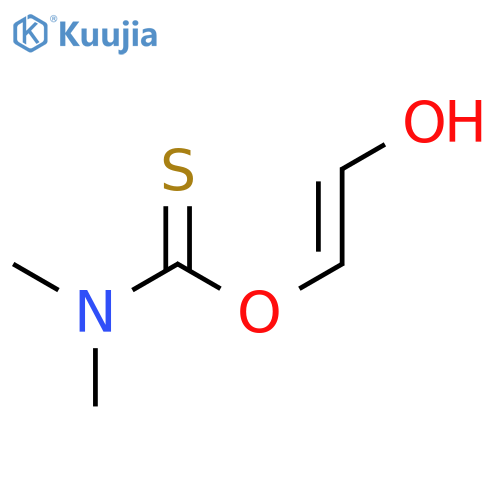 Carbamothioic acid, N,N-dimethyl-, O-(2-hydroxyethenyl) ester structure