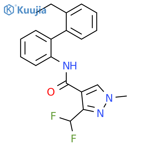 1H-Pyrazole-4-carboxamide,3-(difluoromethyl)-N-(2'-ethyl[1,1'-biphenyl]-2-yl)-1-methyl- structure