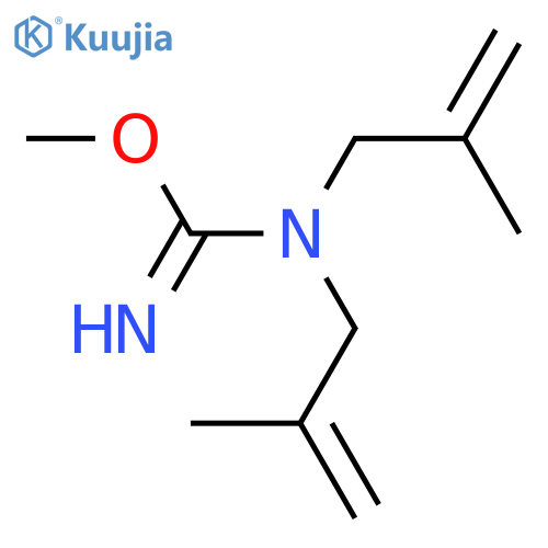 Pseudourea,2-methyl-3,3-bis(2-methylallyl)- (7CI) structure