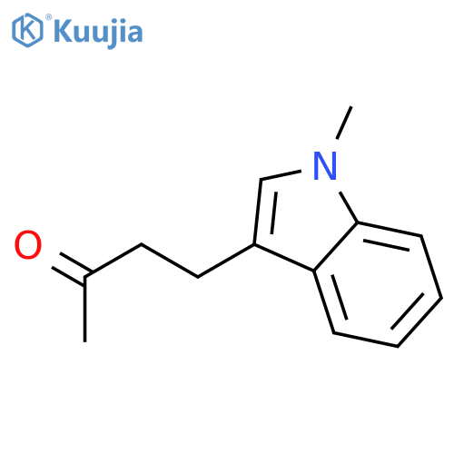4-(1-methyl-1H-indol-3-yl)butan-2-one structure