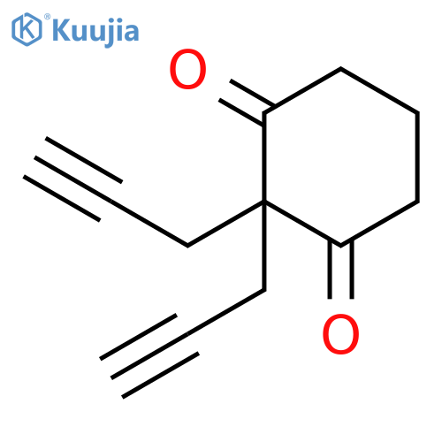 1,3-Cyclohexanedione, 2,2-di-2-propynyl- structure