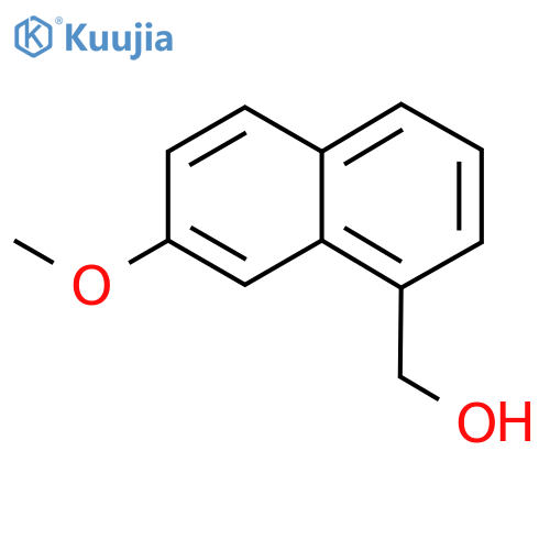 1-Hydroxymethyl-7-Methoxynaphthalene structure