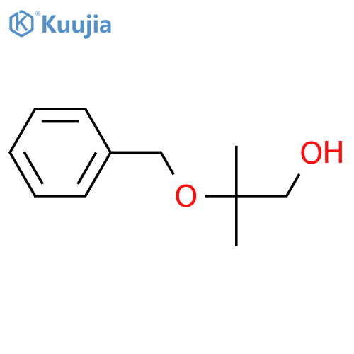 2-Benzyloxy-2-methylpropan-1-ol structure