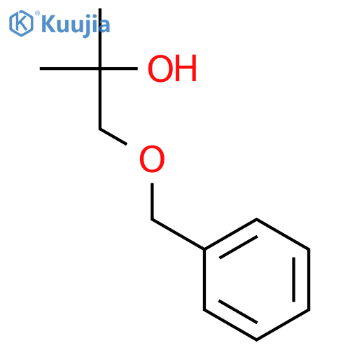 1-(Benzyloxy)-2-methylpropan-2-ol structure