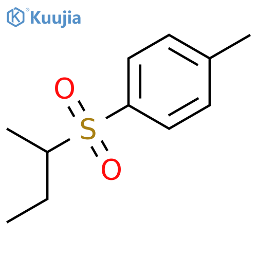 Benzene, 1-methyl-4-[(1-methylpropyl)sulfonyl]- structure