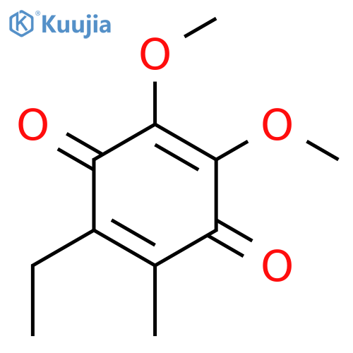 2,5-Cyclohexadiene-1,4-dione, 2-ethyl-5,6-dimethoxy-3-methyl- structure