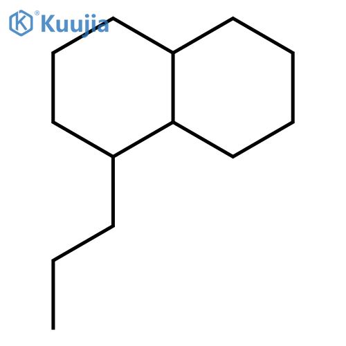 1-propyl-decahydronaphthalene structure