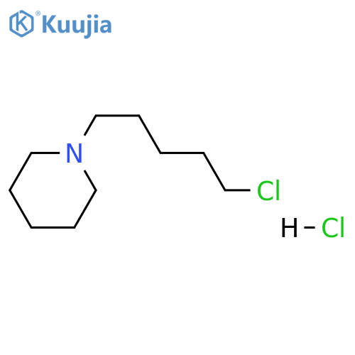 1-(5-chloropentyl)piperidine;hydrochloride structure