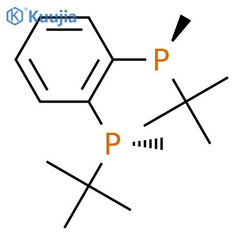 Phosphine, 1,1'-(1,2-phenylene)bis[1-(1,1-dimethylethyl)-1-methyl- structure