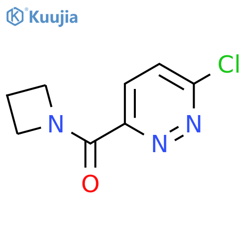 3-(Azetidin-1-ylcarbonyl)-6-chloropyridazine structure