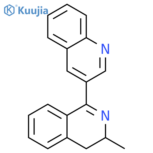 Quinoline, 3-(3,4-dihydro-3-methyl-1-isoquinolinyl)- structure