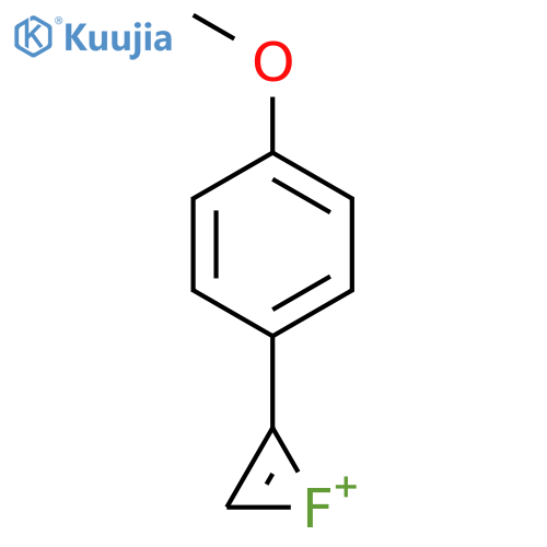 Fluorirenium, 2-(4-methoxyphenyl)- structure