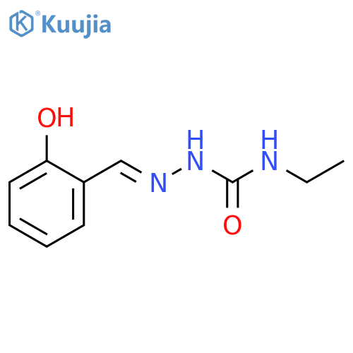 Hydrazinecarboxamide, N-ethyl-2-[(2-hydroxyphenyl)methylene]- structure