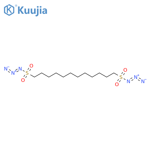 Dodecanedisulfonyl diazide structure
