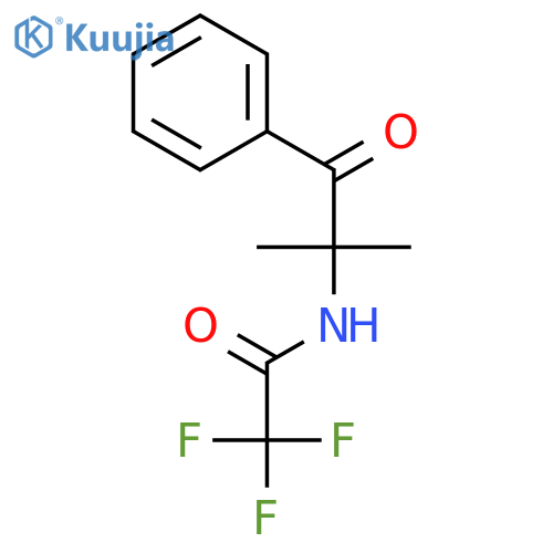 Acetamide, N-(1,1-dimethyl-2-oxo-2-phenylethyl)-2,2,2-trifluoro- structure