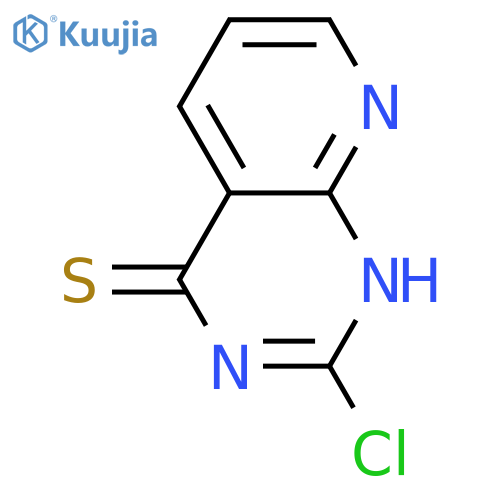 2-Chloropyrido2,3-dpyrimidine-4(1H)-thione structure