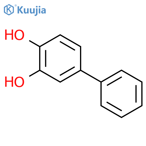 1,1'-biphenyl-3,4-diol structure