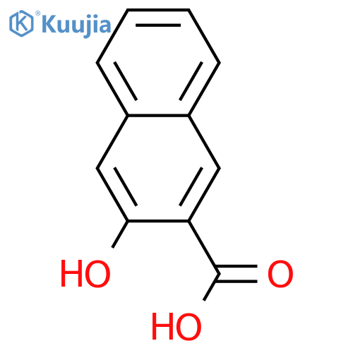 3-Hydroxy-2-naphthoic acid structure