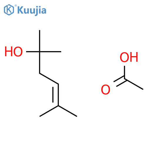 4-HEXEN-2-OL, 2,5-DIMETHYL-, ACETATE structure