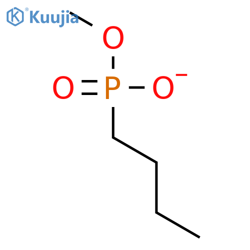 Phosphonic acid, butyl-, monomethyl ester structure