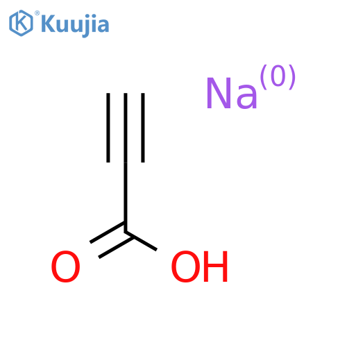 Propiolic Acid Sodium Salt (90%) structure