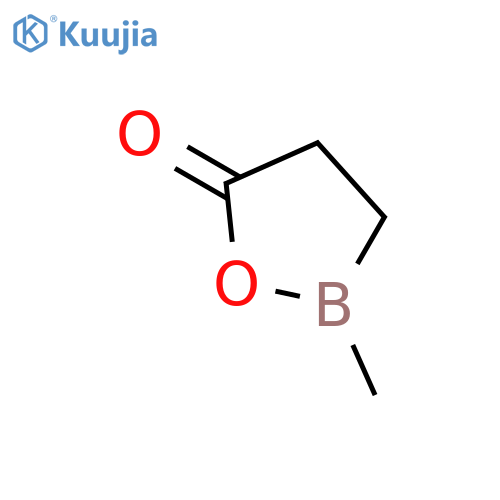 1,2-Oxaborolan-5-one, 2-methyl- structure