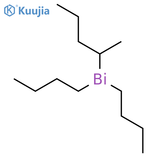 Bismuthine, dibutyl(1-methylbutyl)- structure