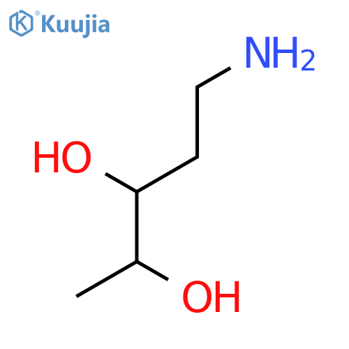 1-Amino-1,2,5-trideoxypentitol structure