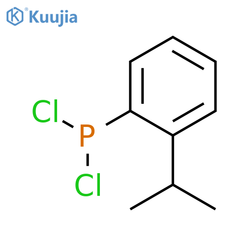 Phosphonous dichloride, [(1-methylethyl)phenyl]- structure
